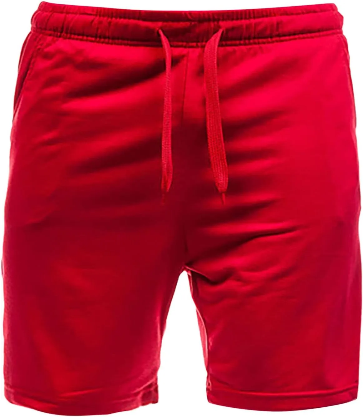 Athletic Shorts for Men with Pockets and Elastic Waistband Quick Dry Activewear Favorite Cotton Jersey Shorts