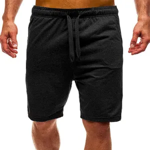 Athletic Shorts for Men with Pockets and Elastic Waistband Quick Dry Activewear Favorite Cotton Jersey Shorts