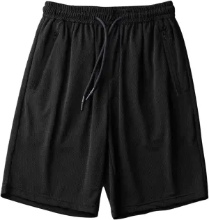 Athletic Shorts for Women Quick Dry Gym Running Short Drawstring Elastic Waist Lightweight Shorts with Pockets