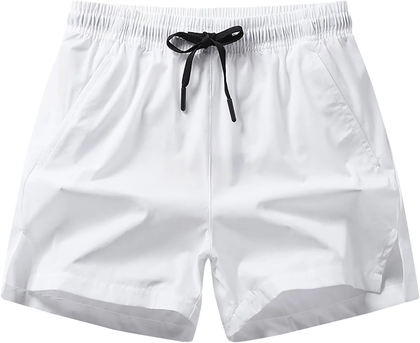 Athletic Shorts Men Summer Casual Anti-Wrinkle Short Pants Sports Workout Crop Trouser 2025 Beach Vacation Outfits