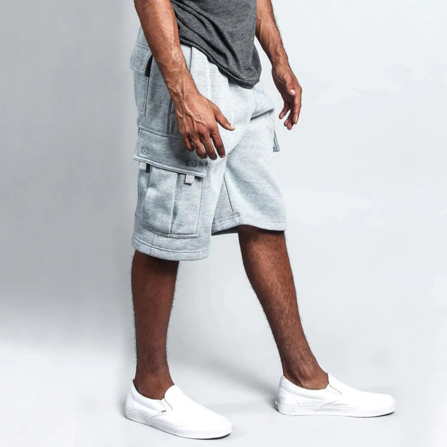 Athletic Shorts Men with Pockets Loose Fit Stretch Travel Activewear Baggy Ripstop Suit Walking Shorts