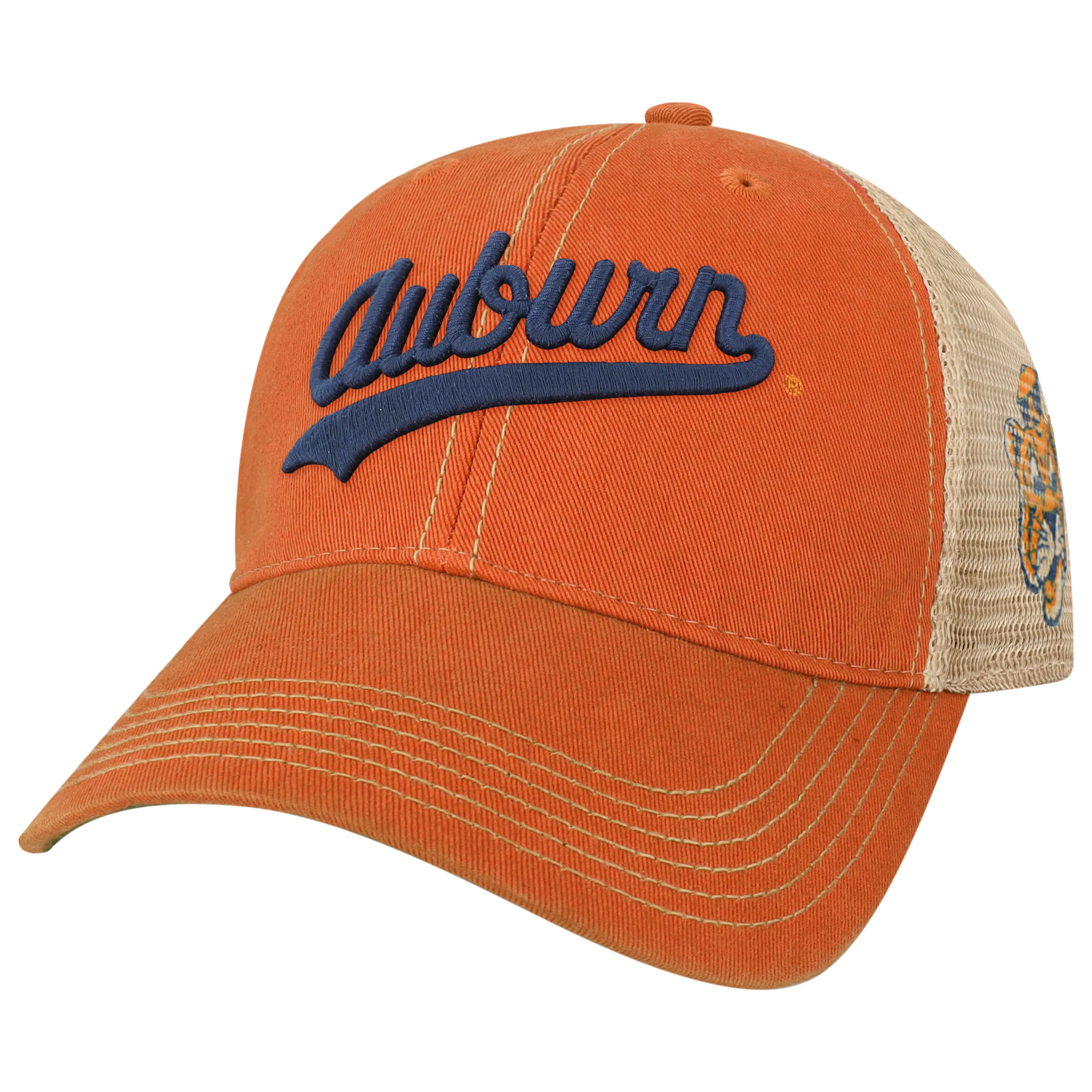 Auburn Tigers College Vault OFA Orange Old Favorite Adjustable Trucker Hat
