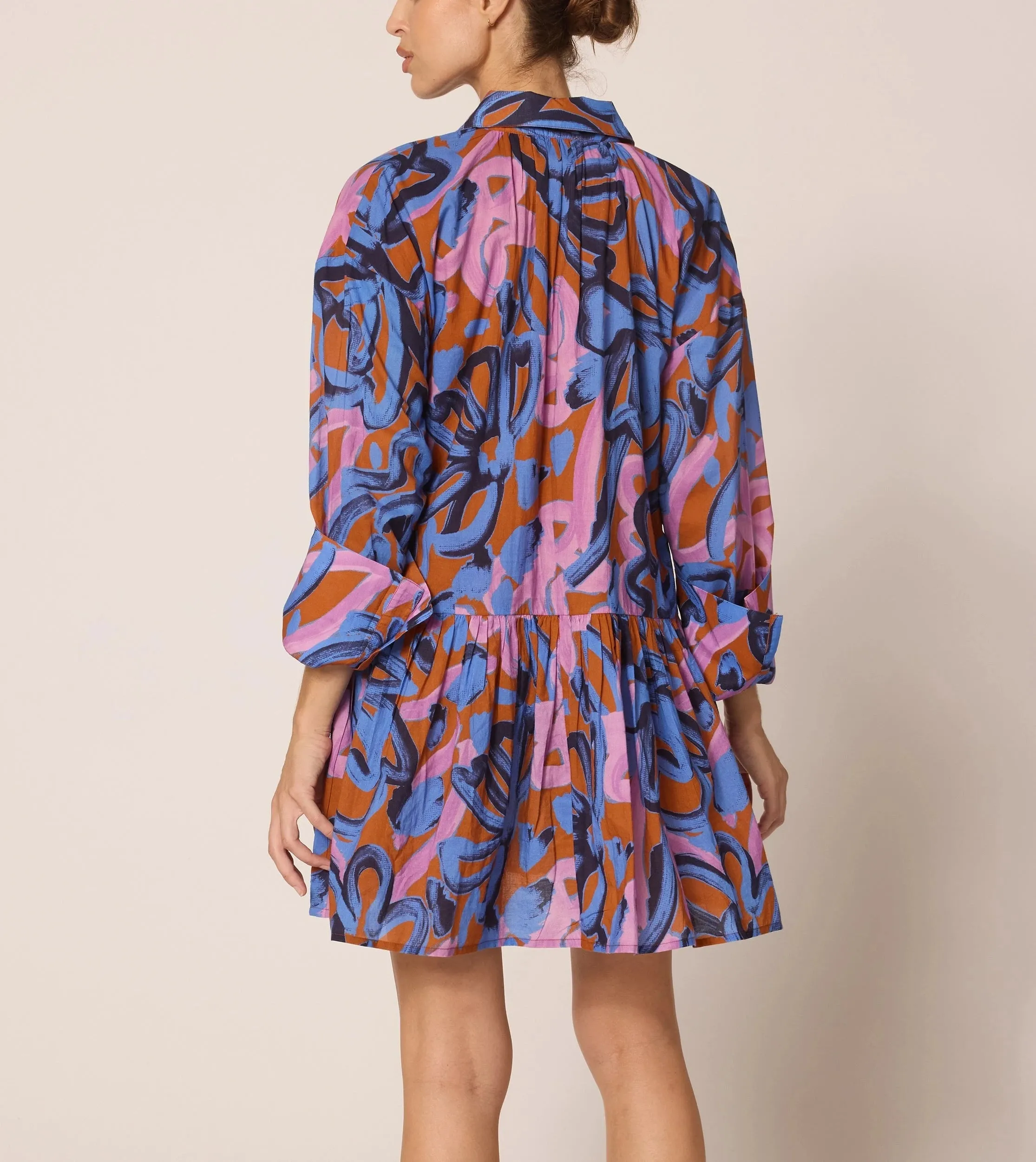 Audrey Mini Dress | Fresco Sleek Appearance