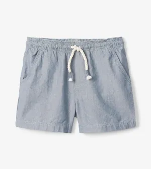 Baby & Toddler Boys Chambray Pull On Shorts