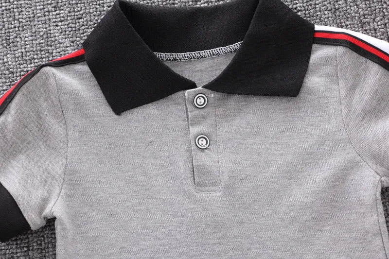 Baby Boy Clothes Sets Summer Casual Cotton Kid Top   Black Shorts Toddler Short Sleeve Golf Sports Outfits