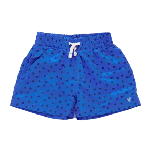 Baby Boys Swim Trunk - Blue Ditsy Stars