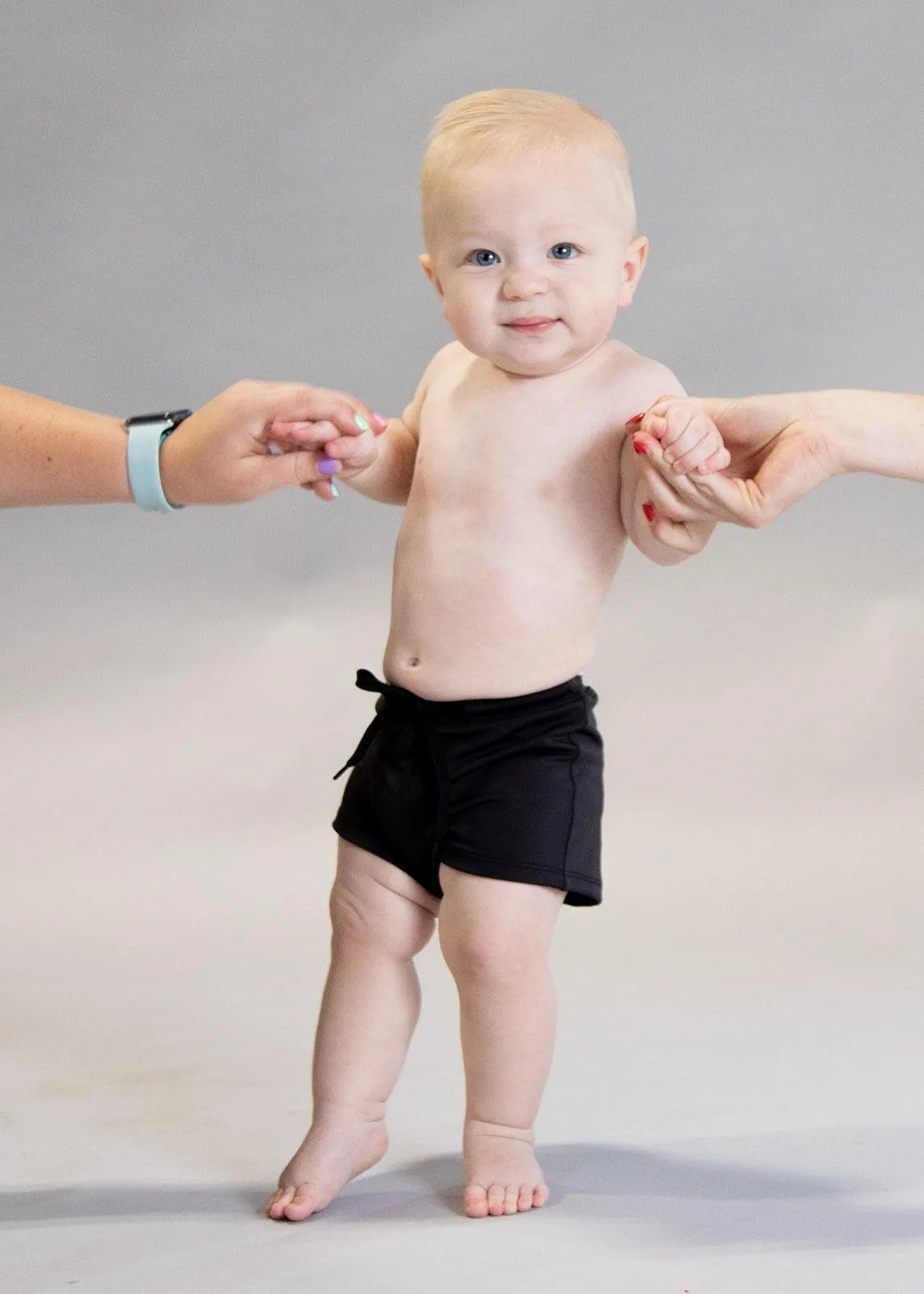 Baby Euro Shorts | Black