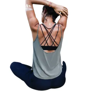 Backless Sports Tank Top
