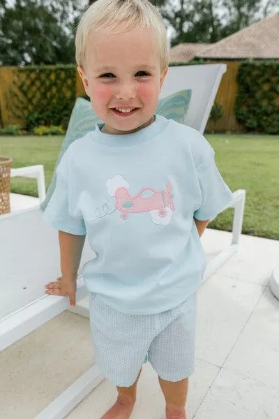 Bailey Boys Love at First Flight Boys Short Set