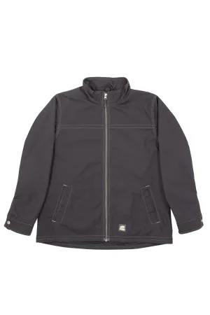 Balanced Fit Berne Slate Cotton Blend Ladies Lightweight Ripstop Jacket Go Anywhere Look Berne Slate Cotton Blend Ladies Lightweight Ripstop Jacket