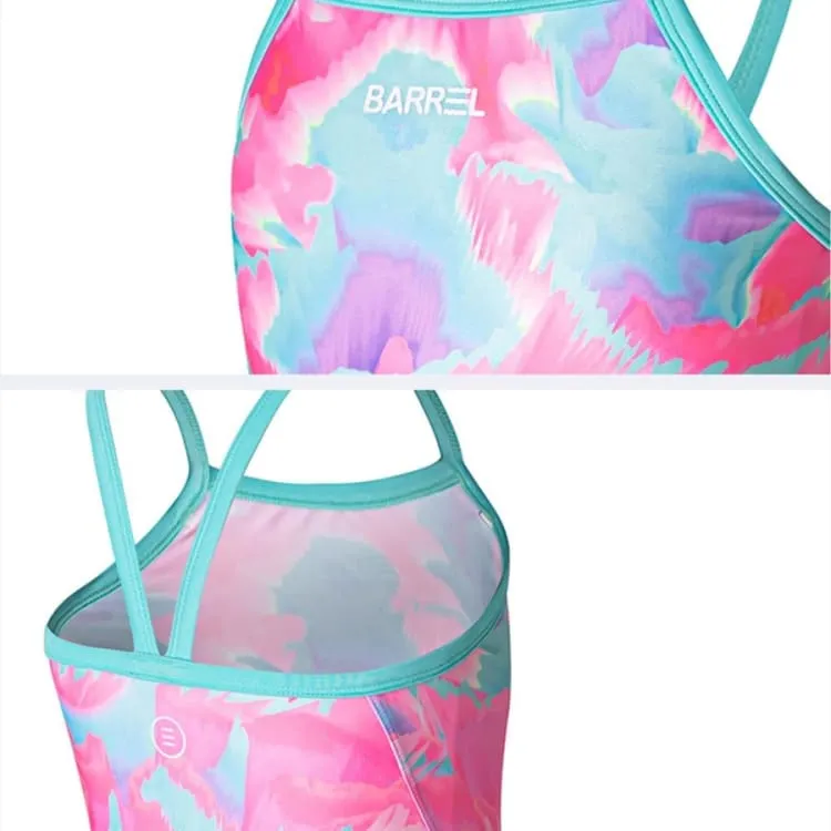 Barrel Kids Training PT VBack Strap Swimsuit-PINK