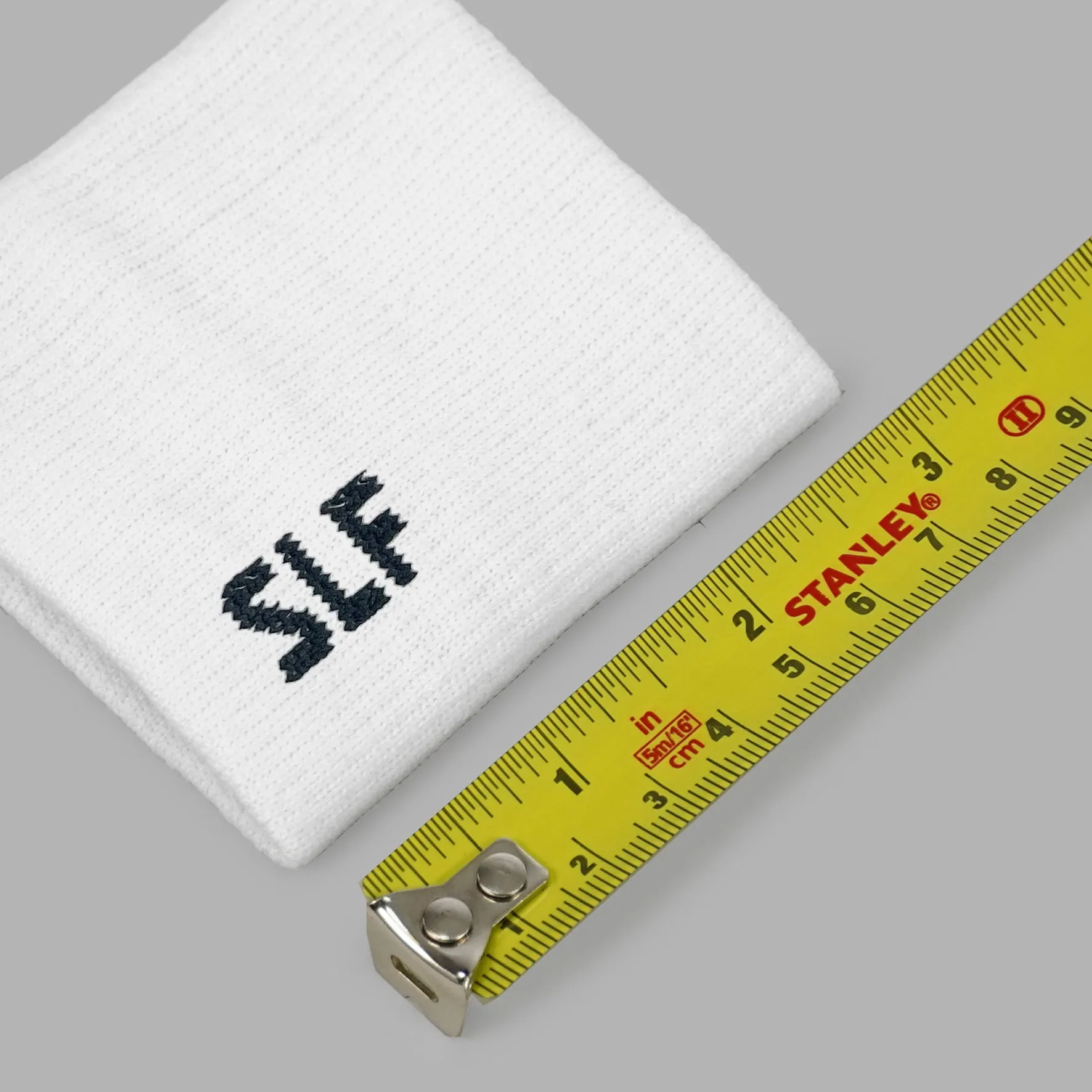 Basic White Drip Wristbands (Pair) for Kids