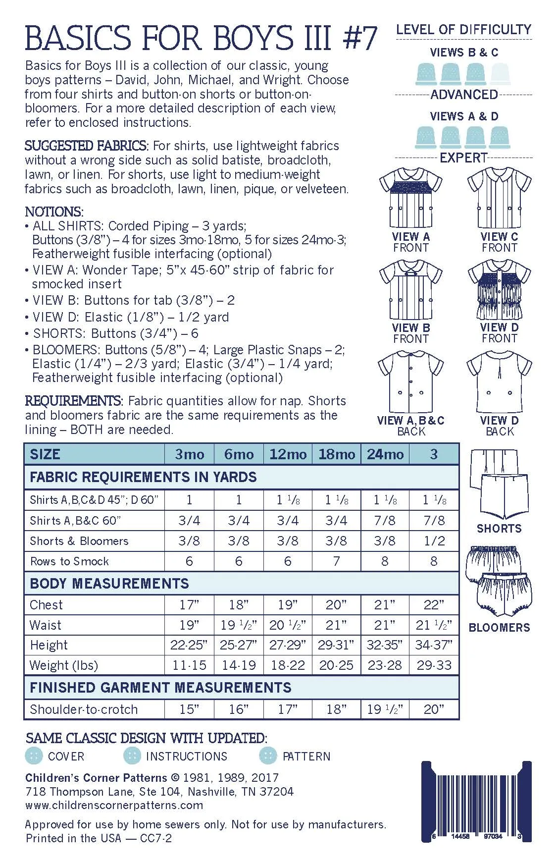 Basics for Boys III - Digital Download