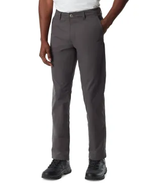 BASS OUTDOOR Mens Straight Fit Traveler Pants Asphalt Grey 36