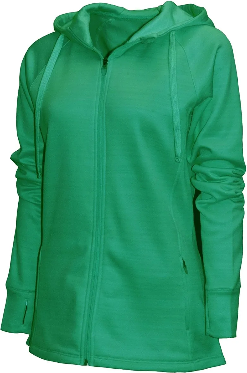 BAW Athletic Wear Women's Scuba Full Zip Jacket
