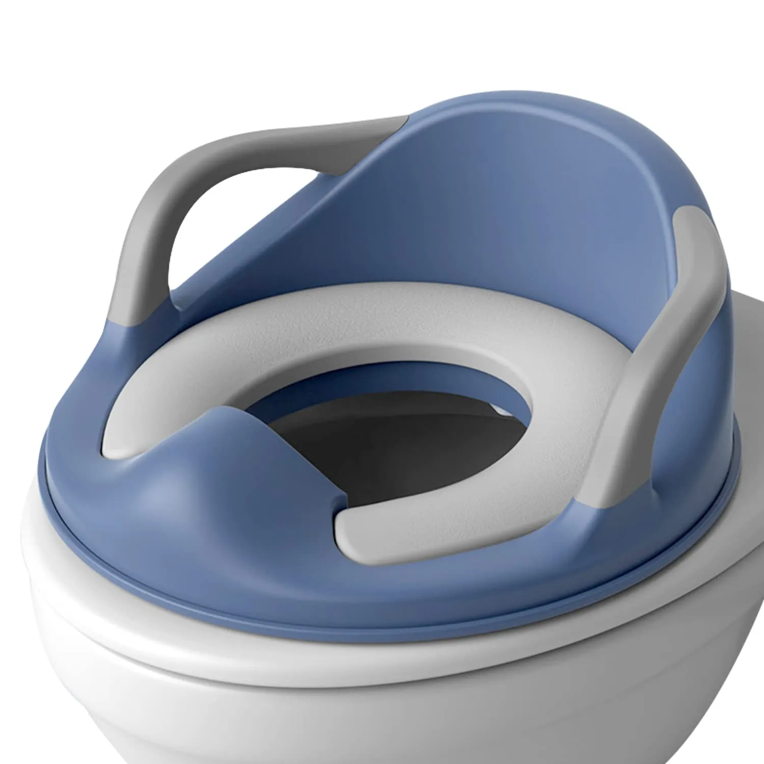 Baybee Melo Baby Potty Training Seat, Kids Western Toilet Seat for Kids with Lock Adjustable, Handle & Cushion Seat
