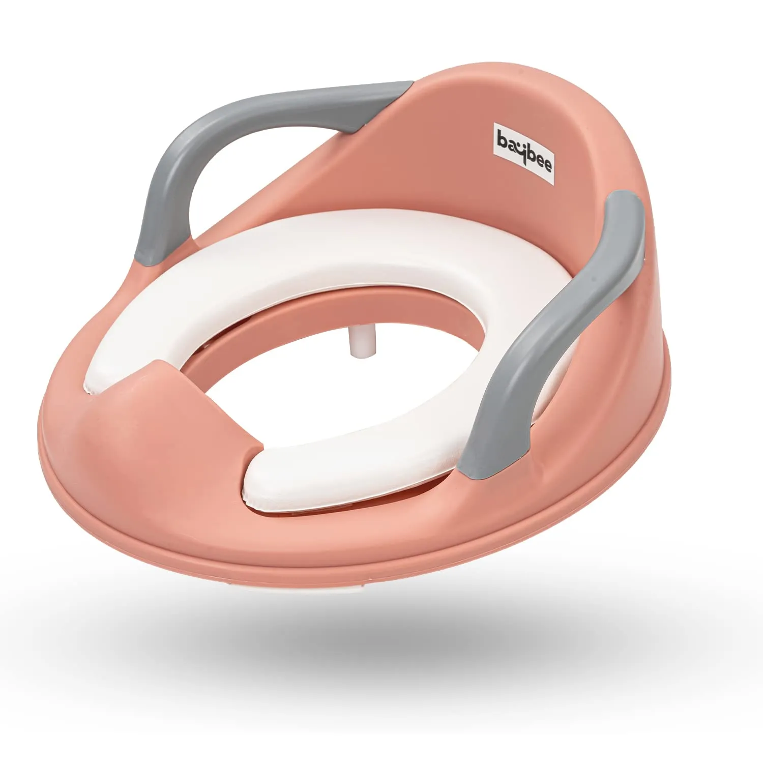 Baybee Melo Baby Potty Training Seat, Kids Western Toilet Seat for Kids with Lock Adjustable, Handle & Cushion Seat