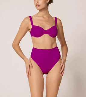 Beckett Top | Deep Orchid Form-fitting Beckett Top | Deep Orchid Flexible Boning Everyday Essential