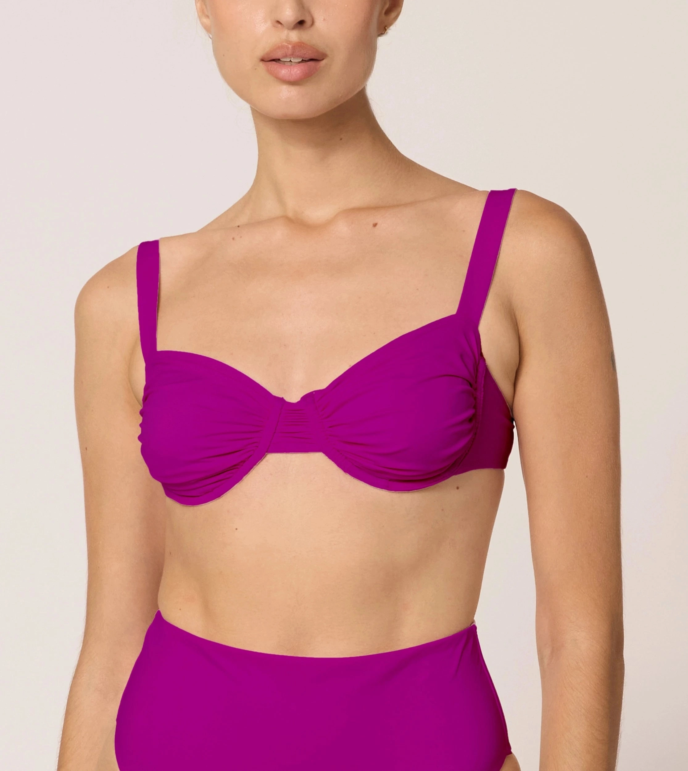 Modular Attachment System Beckett Top | Deep Orchid