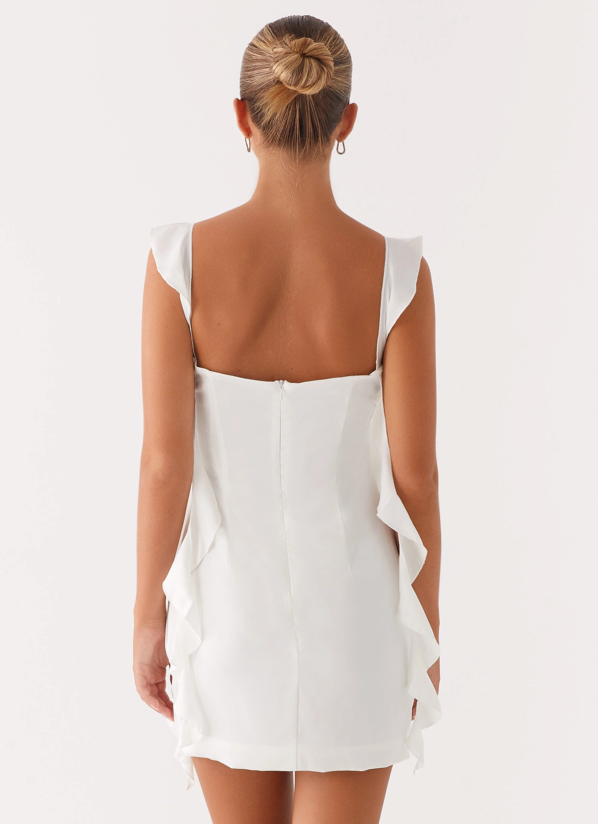 Fashionable Wear Beckham Mini Dress - White