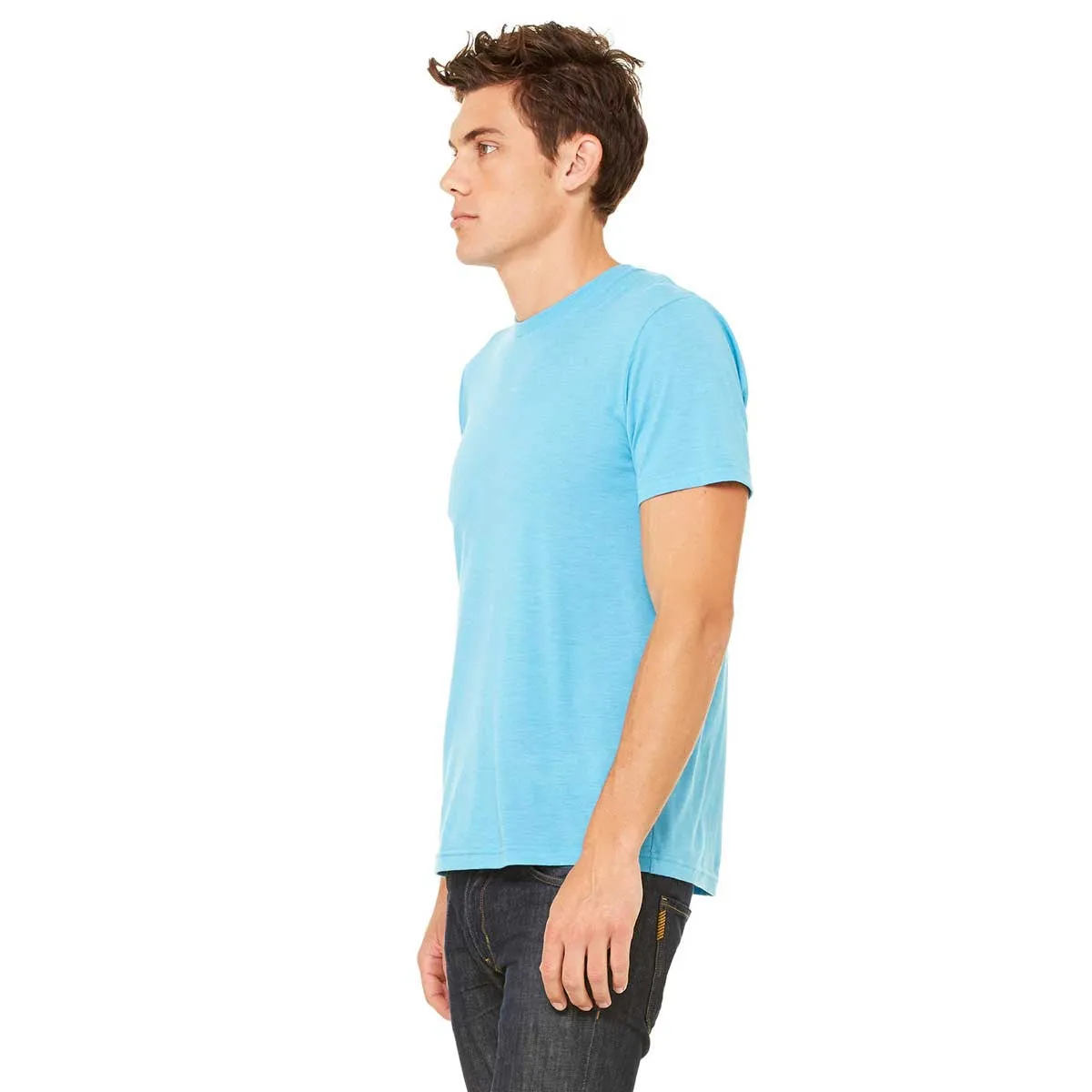 Bella   Canvas Unisex Aqua Triblend Short-Sleeve T-Shirt