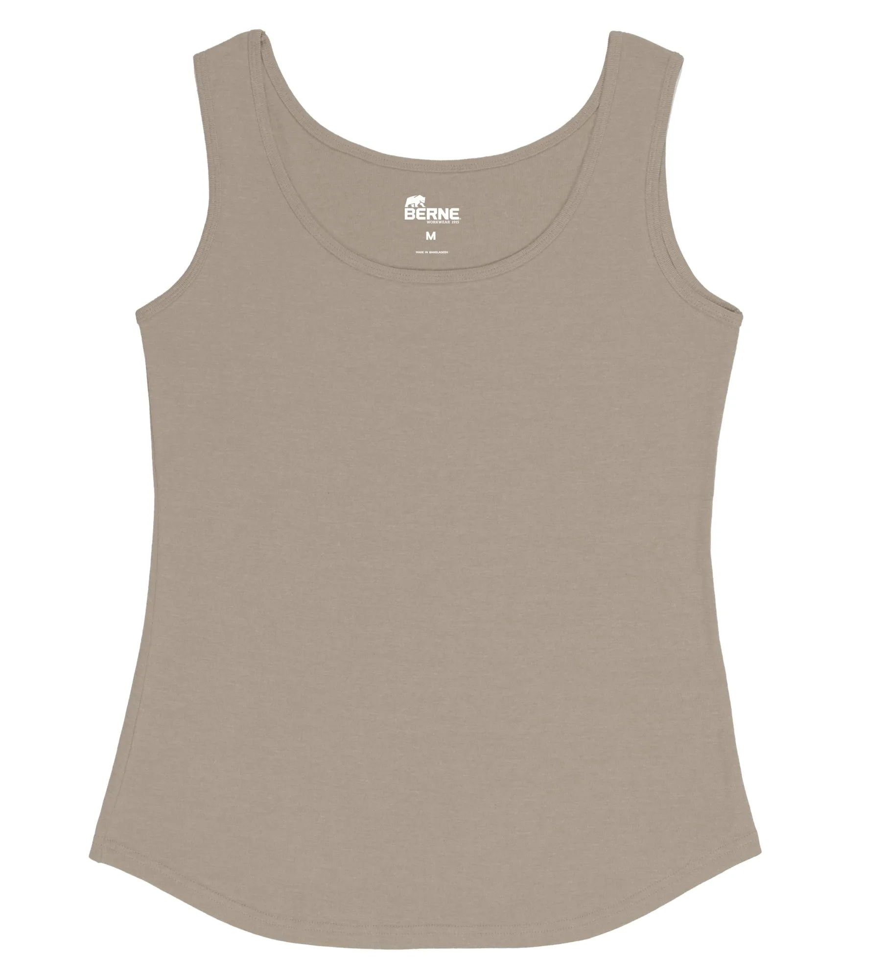 Berne Ash Cotton Blend Ladies Lightweight Performance Tank S/L Backpacking Trip