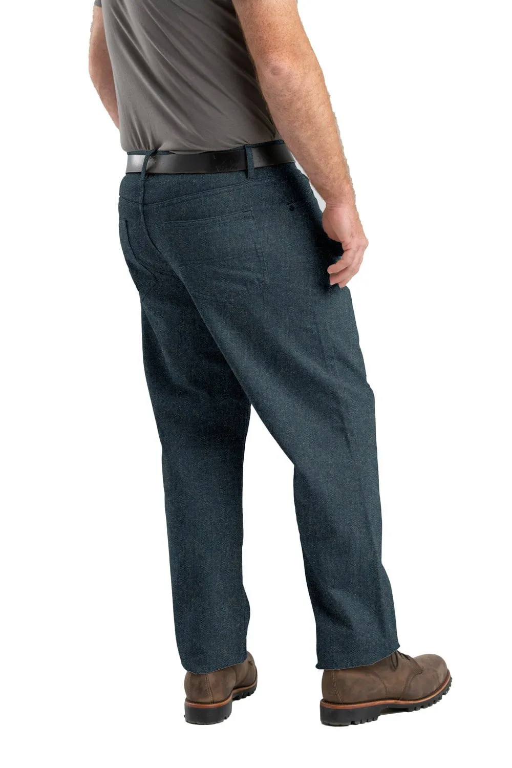 Slim Smooth Traveler Gear Morning Stroll Berne Mens Classic Stone Wash Cotton Blend Heritage Flex Relaxed Fit Jeans