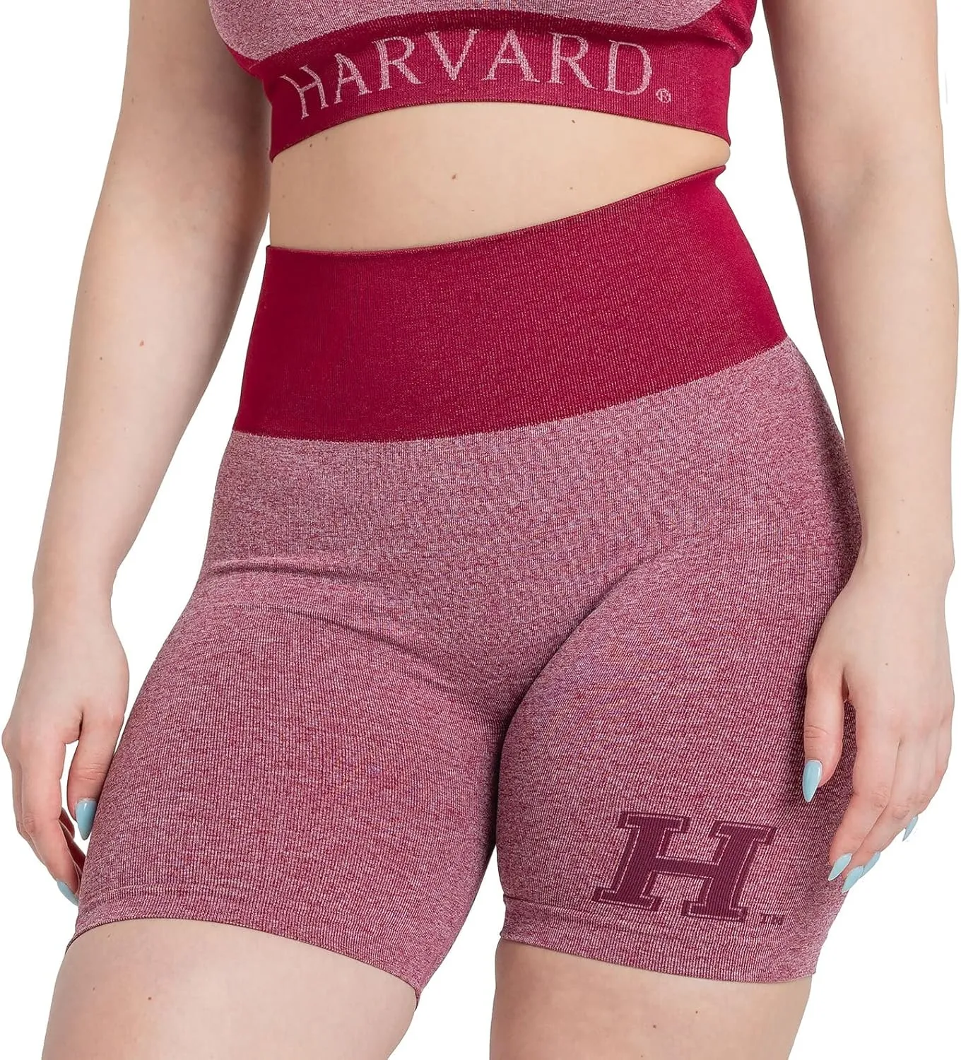 Biker Shorts - High-Waisted Compression Shorts - Moisture-Wicking & Breathable - Ideal for Running, Fitness