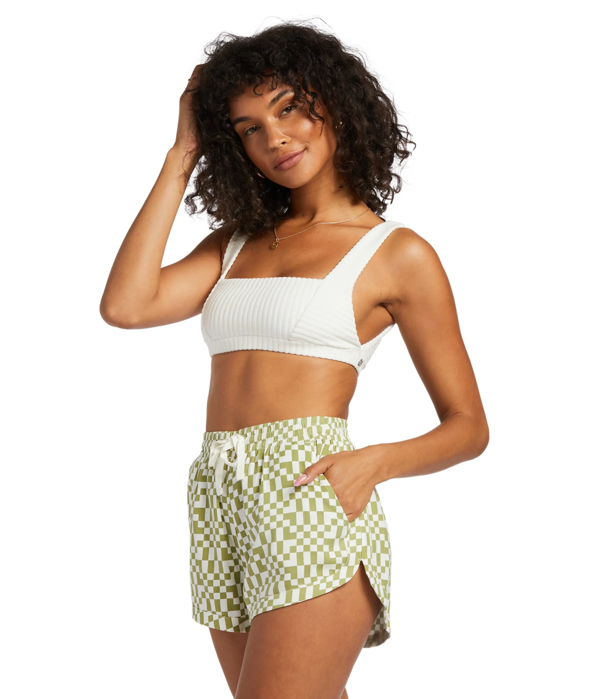 Billabong Road Trippin Print Shorts-Avocado