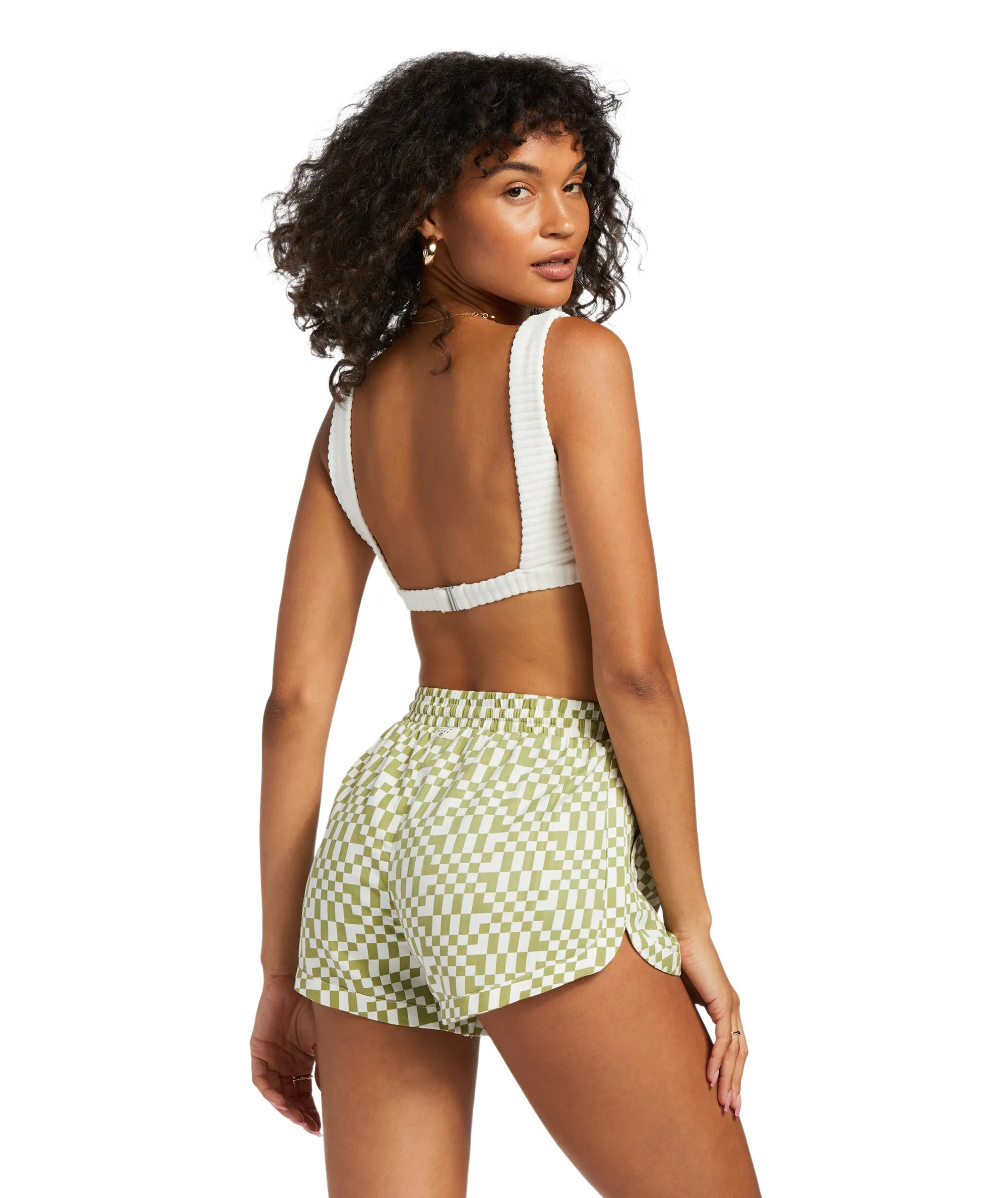 Billabong Road Trippin Print Shorts-Avocado
