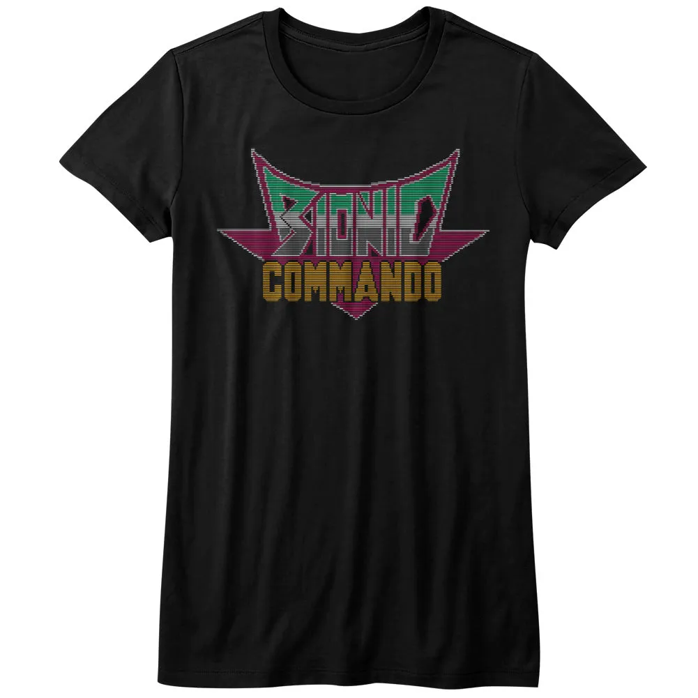 Bionic Commando Pixel Logo Women's T-Shirt