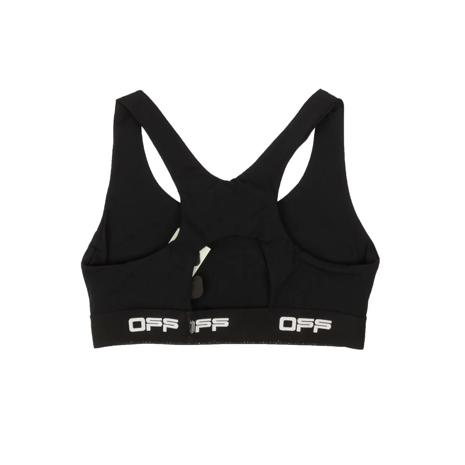 Black Active Logo Sports Bra