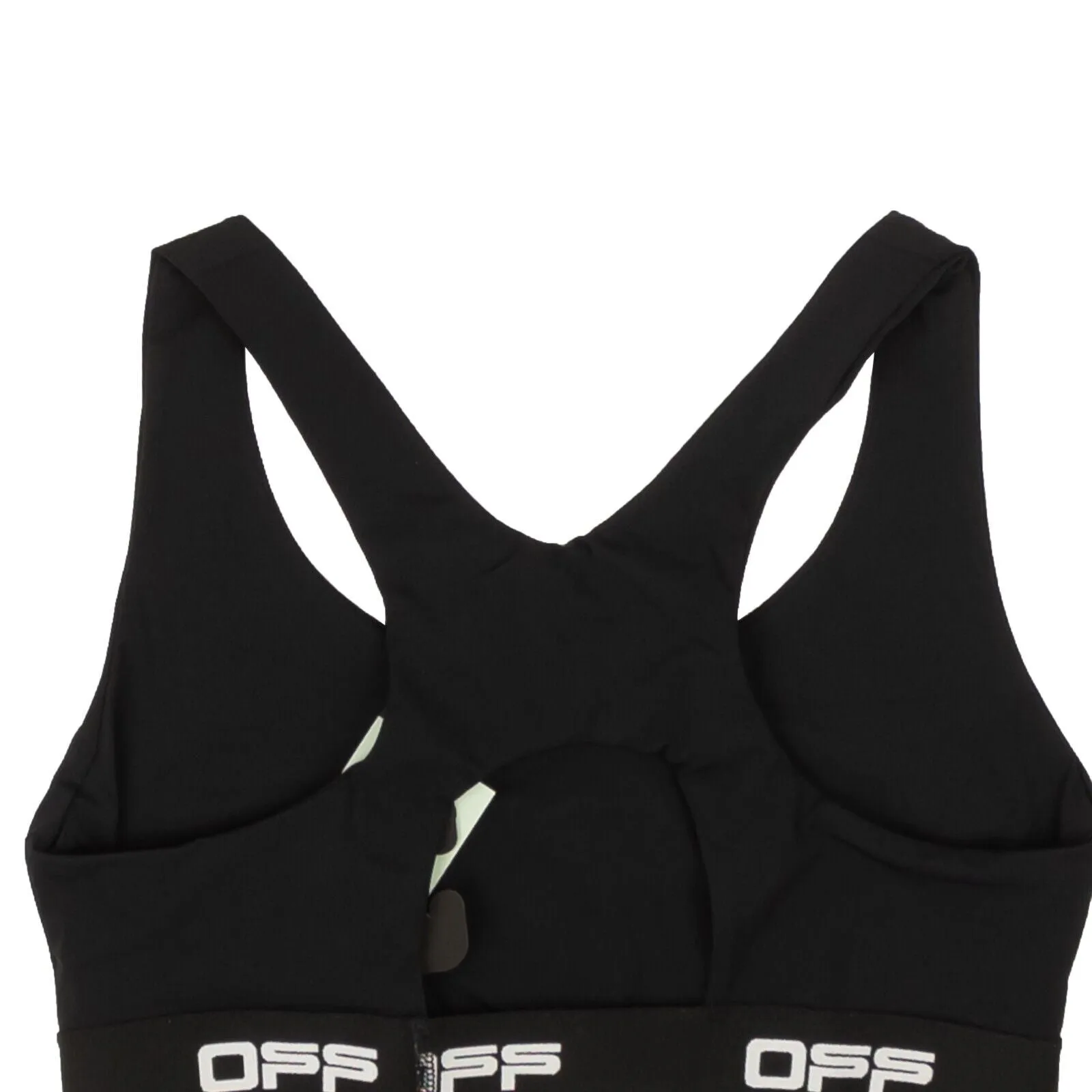 Black Active Logo Sports Bra