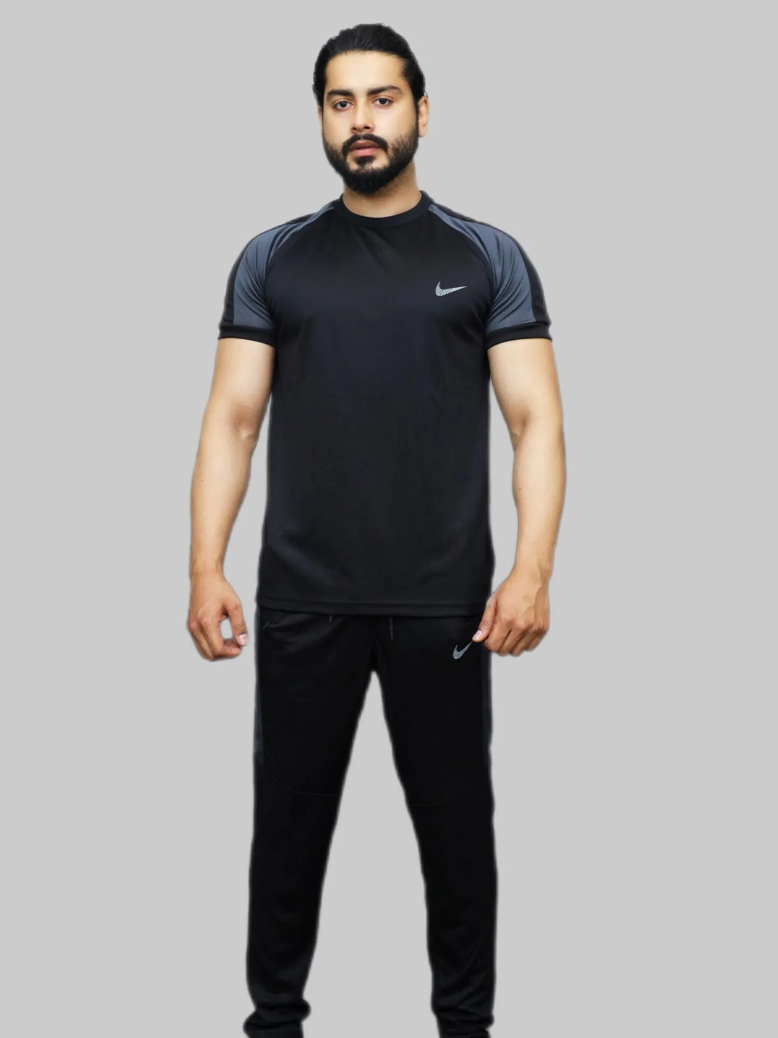 Black/Grey Nikè Tracksuit