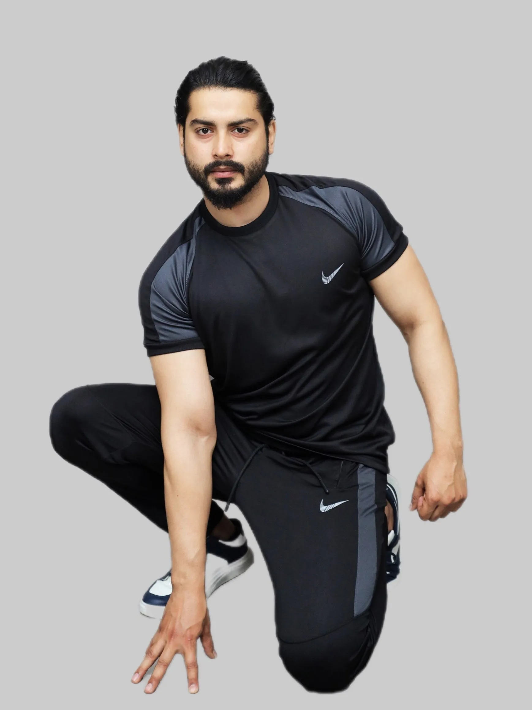 Black/Grey Nikè Tracksuit