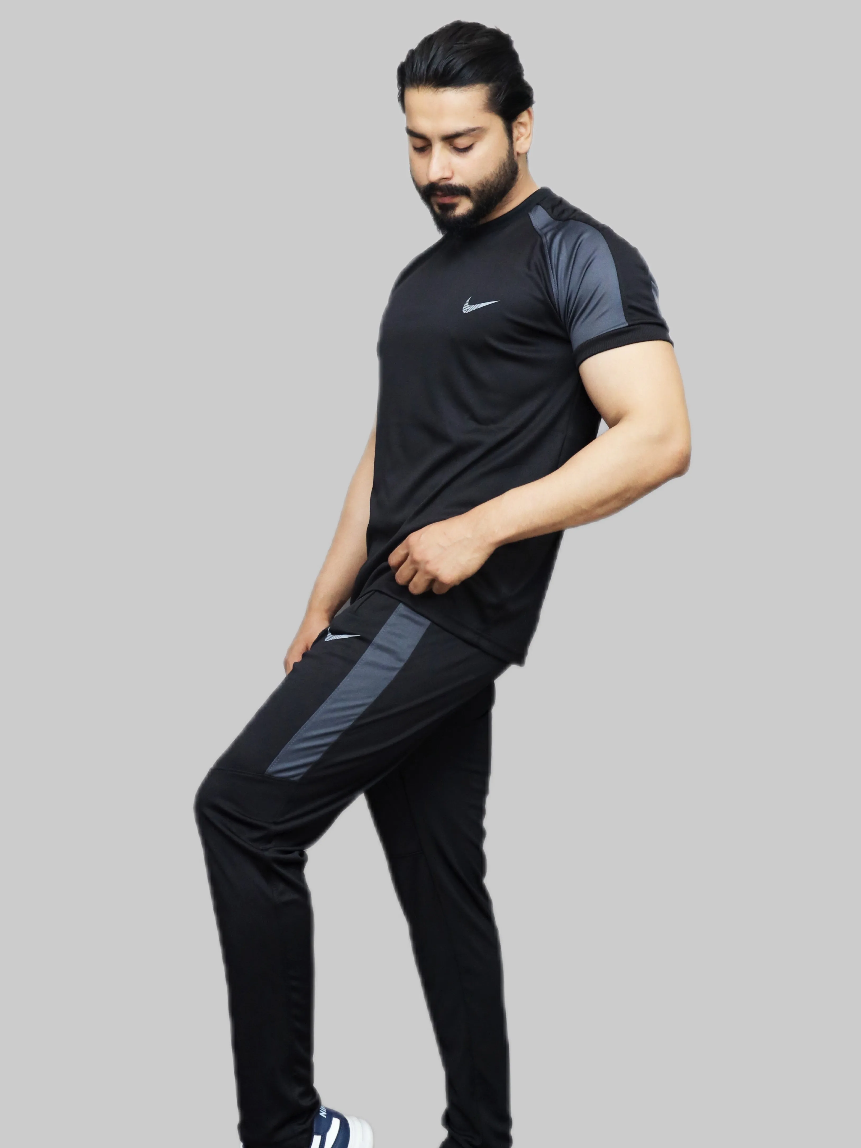 Black/Grey Nikè Tracksuit