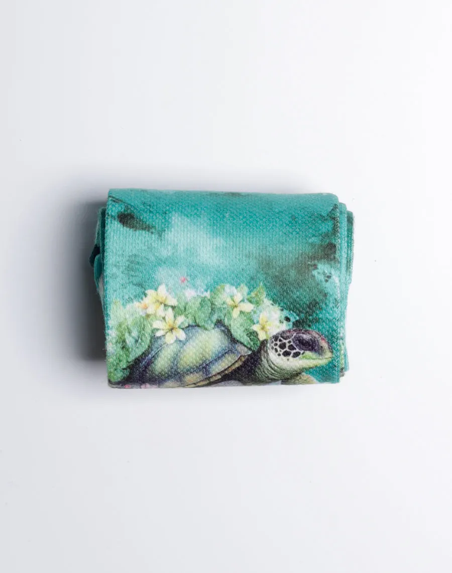 Blossom Turtle Sea Voyage Printed Crew Socks