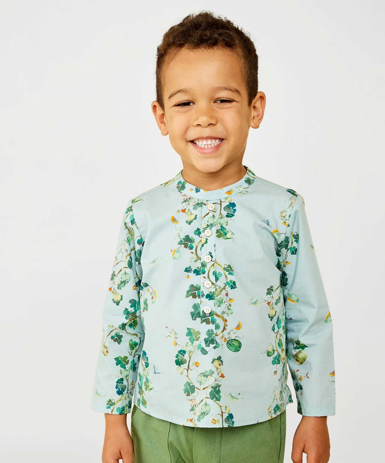 Blue Leap Frog Lupo Shirt
