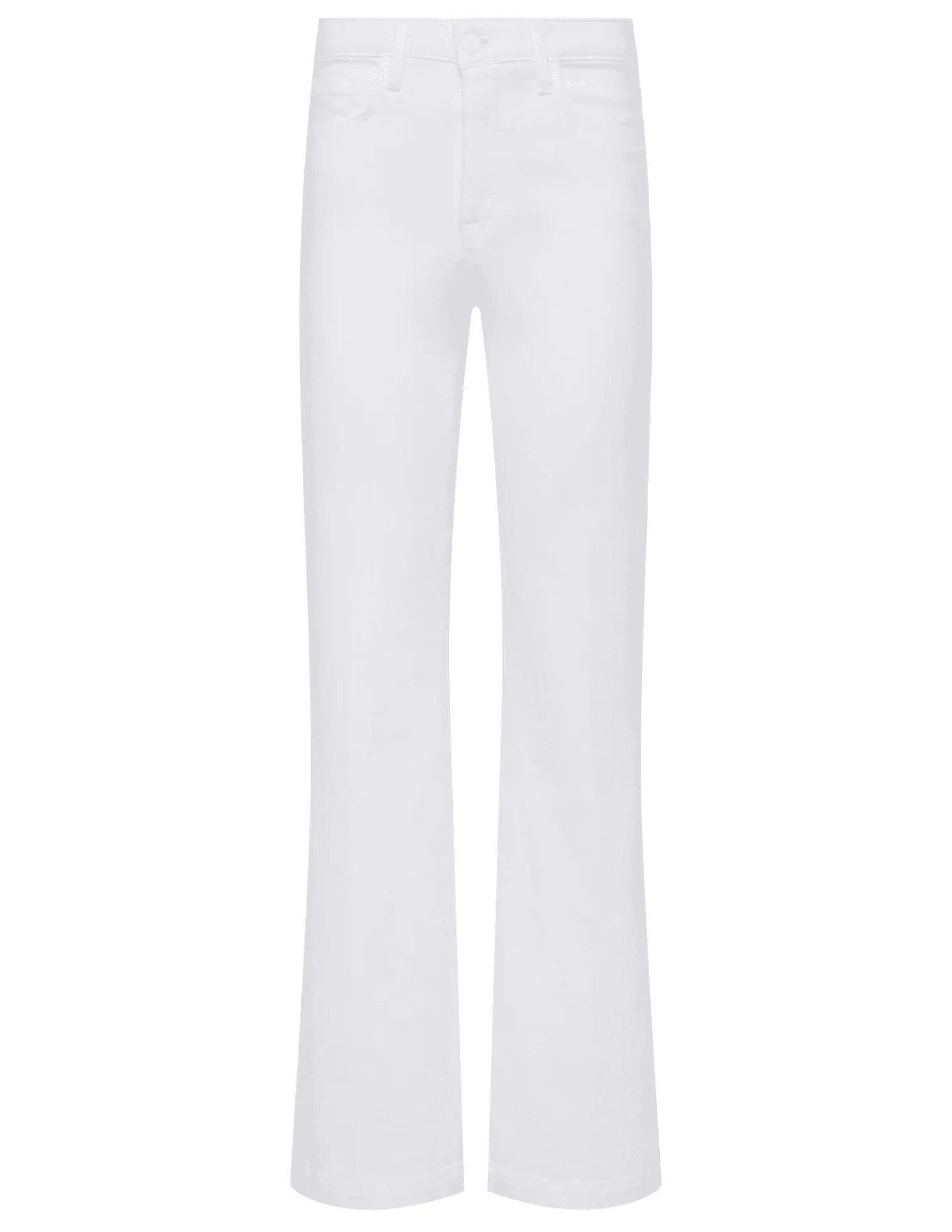 L??AGENCE Scottie High Rise Wide Leg Jeans In Blanc Soft Fabric Sleek Silhouette