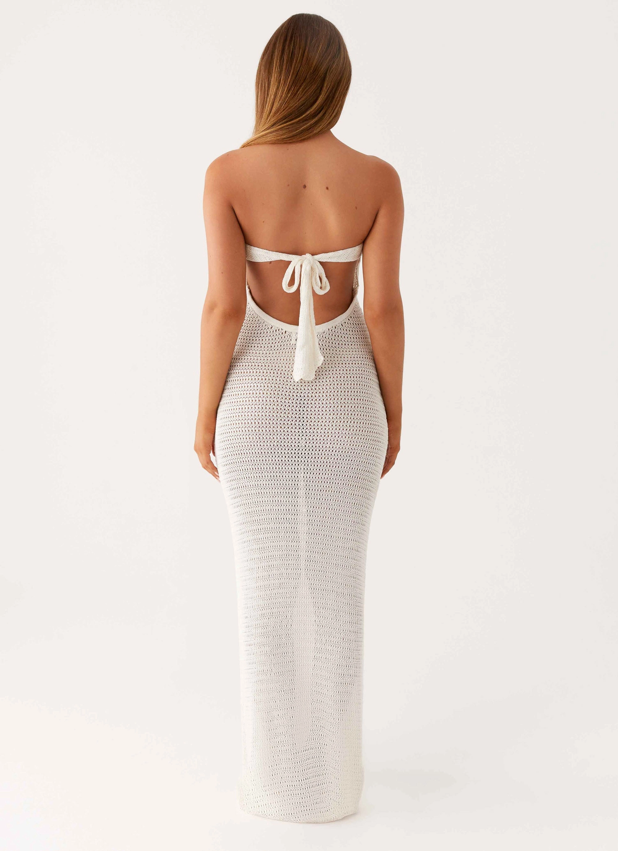Seafoam Maxi Dress - Ivory Lux Look