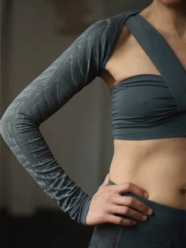 Bolero Sarala Yoga Wrap - Dark Olive