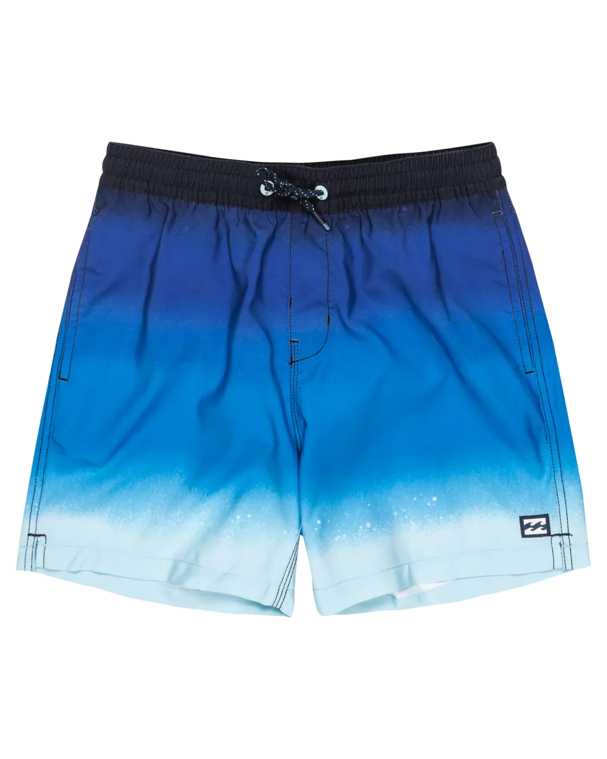 Boys All Day Fade LB Volley Shorts in Coastal Blue