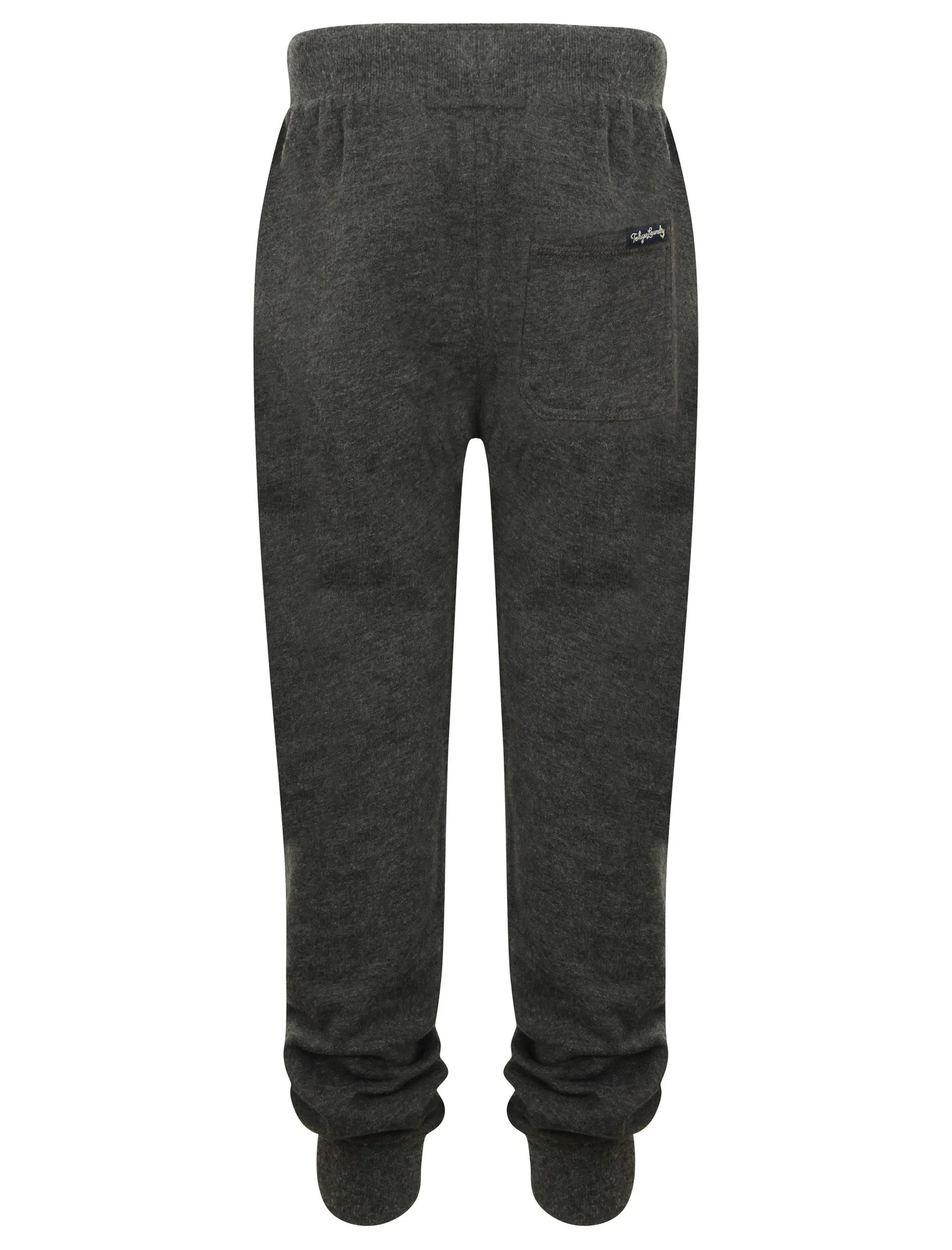 Boys K-Tigerton Falls Cuffed Joggers in Charcoal Marl - Tokyo Laundry Kids
