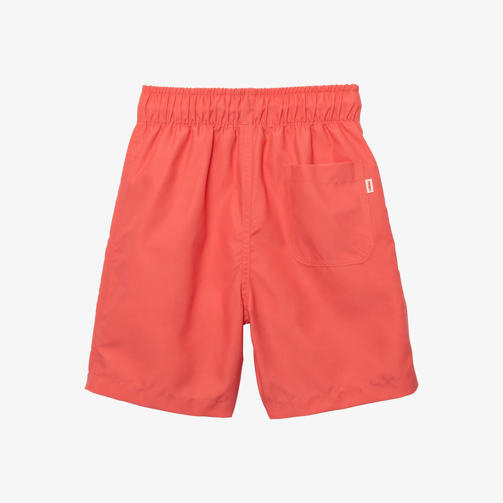 Boys' orange swim shorts