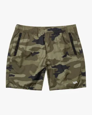 Boys Yogger Iii Shorts 15" - Green Camo
