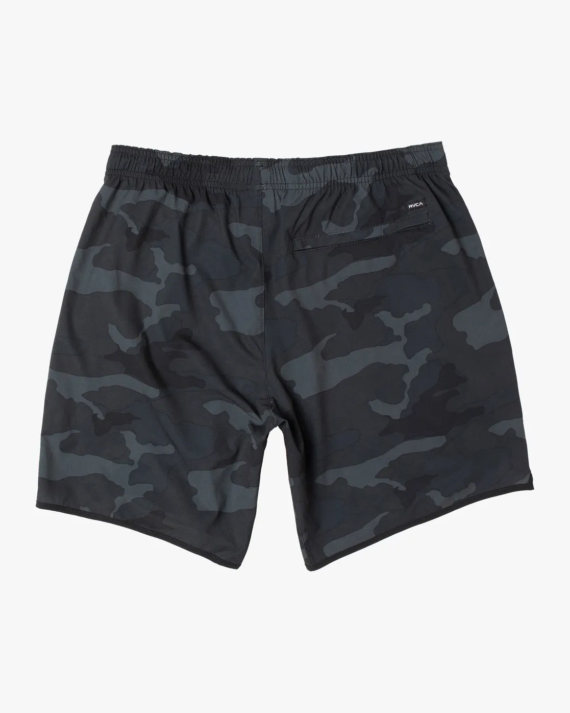 Boys Yogger Stretch Elastic Shorts 15" - Black Camo