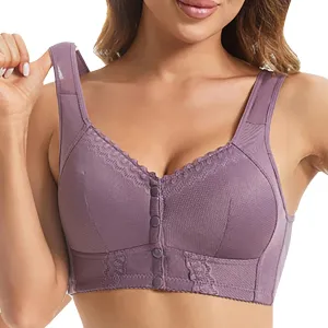 Bra for Women Athletic Clothes Smoothing Daisy Bras Lace Thin Straps Lined T Shirt Bra Seniors Yoga Sports Wireless