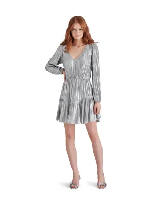 Breathable Design Kara Dress in Gunmetal Ombre-Effect Daily Option Kara Dress in Gunmetal