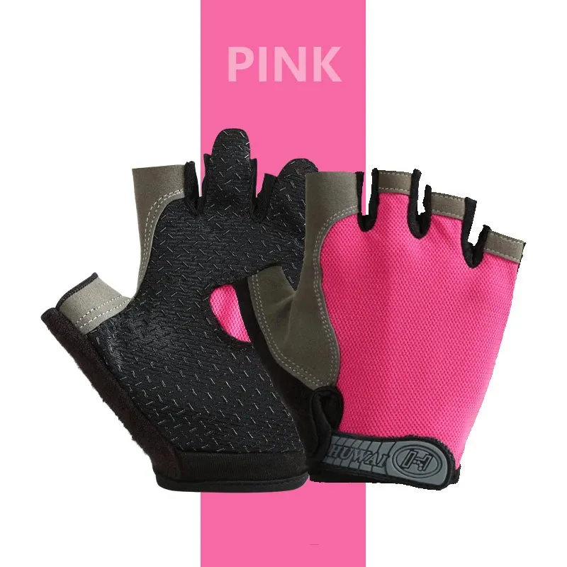 Breathable Half-Finger Cycling & Gym Gloves - Anti-Slip Design