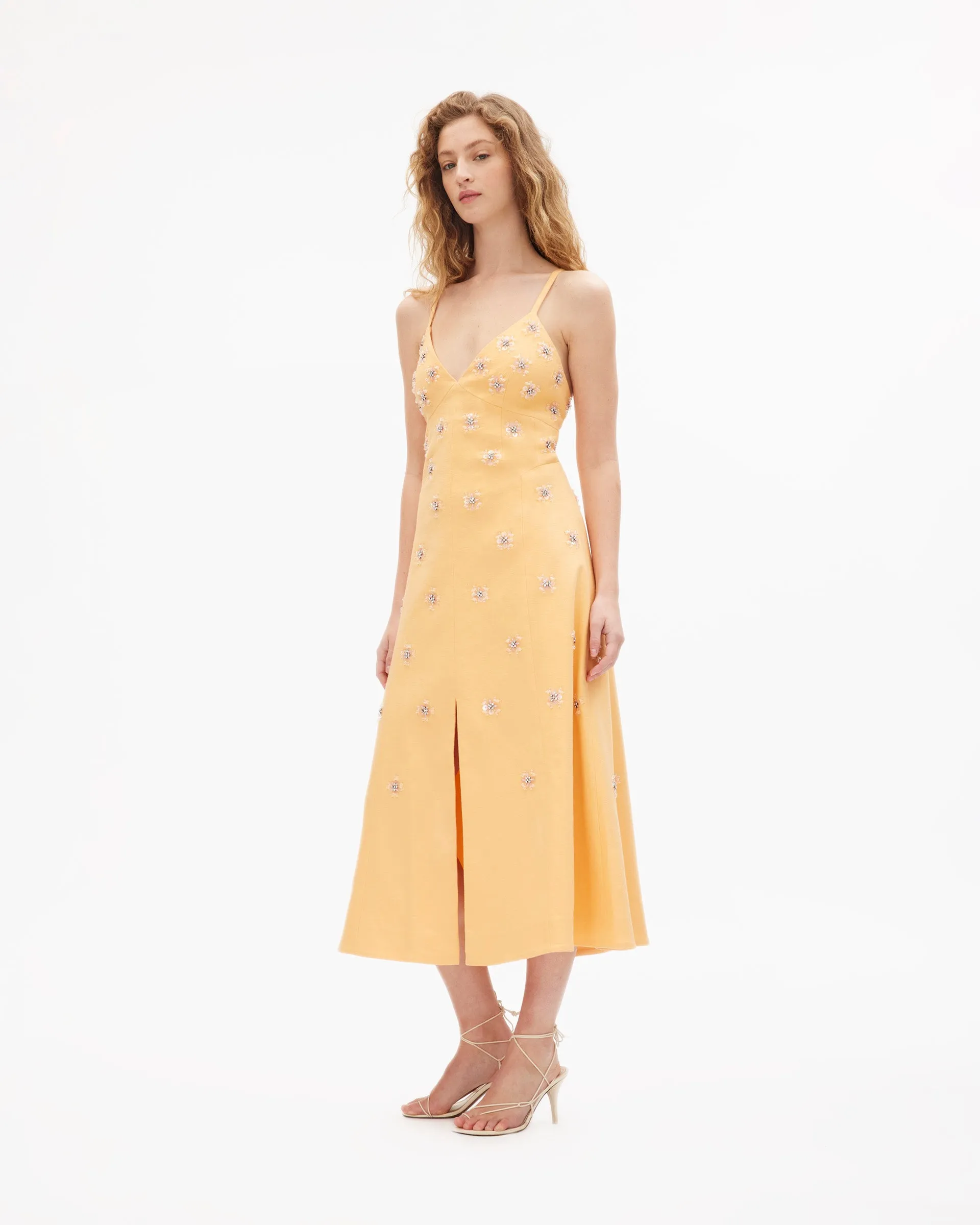 Hendrix Dress Shade Glow Soft-touch daywear